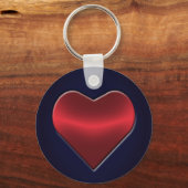 Porte-clés Porte - clé du coeur de poker (Recto)