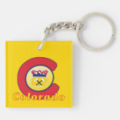 Porte-clés Porte - clé du Colorado (Dos)