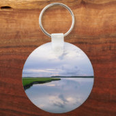 Porte-clés Porte - clé du coucher de soleil du Marshland (Recto)