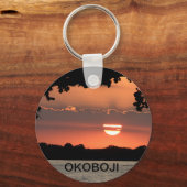 Porte-clés Porte - clé du coucher de soleil Okoboji (Recto)