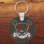 Porte-clés Porte - clé du crâne Harvey Tartan (Recto)