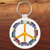 Porte-clés Porte - clé du cube de paix (Recto)