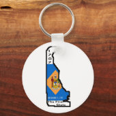 Porte-clés Porte - clé du Delaware (Recto)