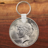 Porte-clés Porte - clé du dollar de la paix (Recto)