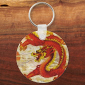 Porte-clés Porte - clé du dragon d'incendie (Recto)