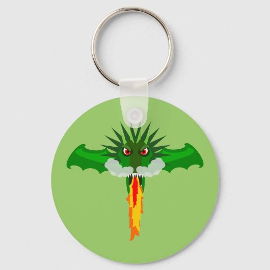 Porte-clés Porte - clé du dragon d'incendie (Recto)