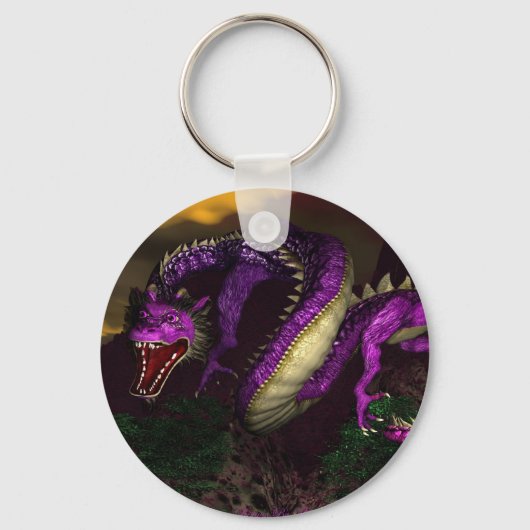 Porte-clés Porte - clé du dragon oriental (Recto)