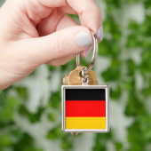 Porte-clés Porte - clé du drapeau allemand (main)
