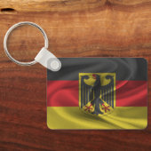 Porte-clés Porte - clé du drapeau allemand (Verso)