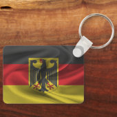Porte-clés Porte - clé du drapeau allemand (Recto)