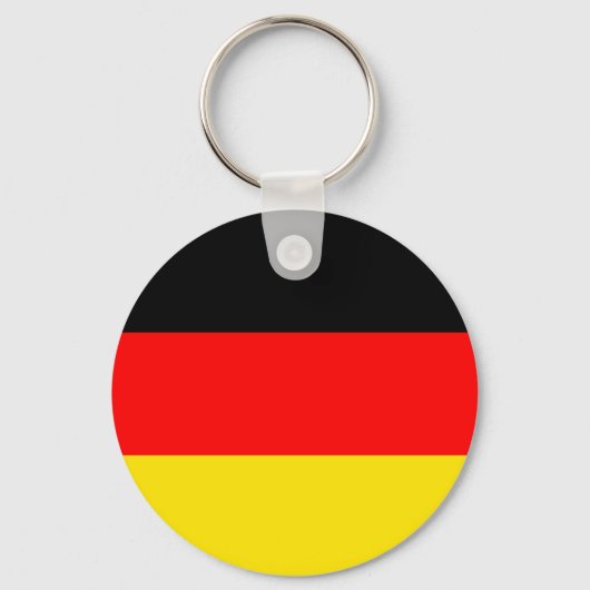 Porte-clés Porte - clé du drapeau allemand (Recto)