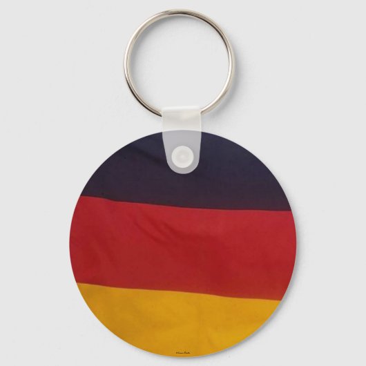 Porte-clés Porte - clé du drapeau allemand (Recto)