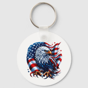 Porte-clés PORTE - CLÉ du drapeau américain