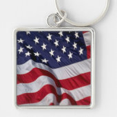 Porte-clés Porte - clé du drapeau américain (Devant)