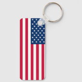Porte-clés PORTE - CLÉ du drapeau américain (Verso)