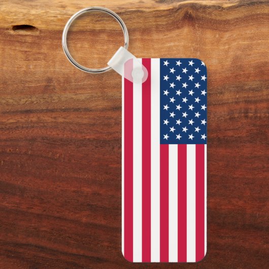 Porte-clés PORTE - CLÉ du drapeau américain (Recto)
