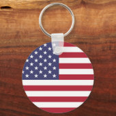 Porte-clés Porte - clé du drapeau américain (Recto)