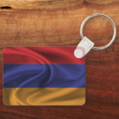 Porte-clés Porte - clé du drapeau arménien (Recto)