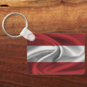 Porte-clés Porte - clé du drapeau autrichien (Verso)