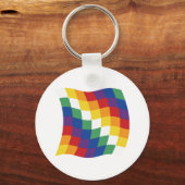 Porte-clés Porte - clé du drapeau Aymara (Recto)
