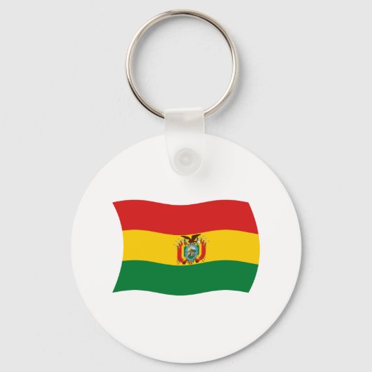 Porte-clés Porte - clé du drapeau bolivien (Recto)