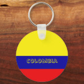 Porte-clés Porte - clé du drapeau colombien couvert (Recto)