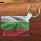 Porte-clés Porte - clé du drapeau de Bulgarie (Recto)