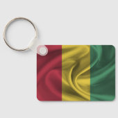 Porte-clés Porte - clé du Drapeau de Guinée (Verso)