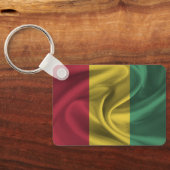 Porte-clés Porte - clé du Drapeau de Guinée (Verso)