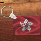 Porte-clés Porte - clé du drapeau de Hong Kong (Verso)