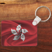 Porte-clés Porte - clé du drapeau de Hong Kong (Recto)