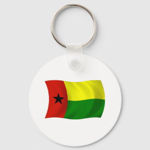 Porte-clés Porte - clé du drapeau de la Guinée-Bissau