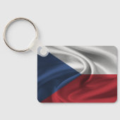 Porte-clés Porte - clé du drapeau de la République tchèque (Verso)