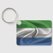 Porte-clés Porte - clé du drapeau de la Sierra Leone (Verso)