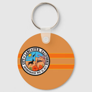 Porte-clés Porte - clé du drapeau de la ville de Lancaster (C