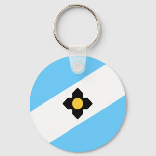 Porte-clés Porte - clé du drapeau de la ville de Madison (Wis