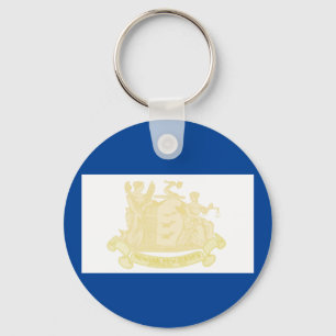 Porte-clés Porte - clé du drapeau de la ville de Newark (New