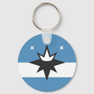 Porte-clés Porte - clé du drapeau de la ville de Springfield