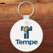 Porte-clés Porte - clé du drapeau de la ville de Tempe (Arizo (Recto)