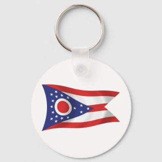 Porte-clés Porte - clé du drapeau de l'Ohio