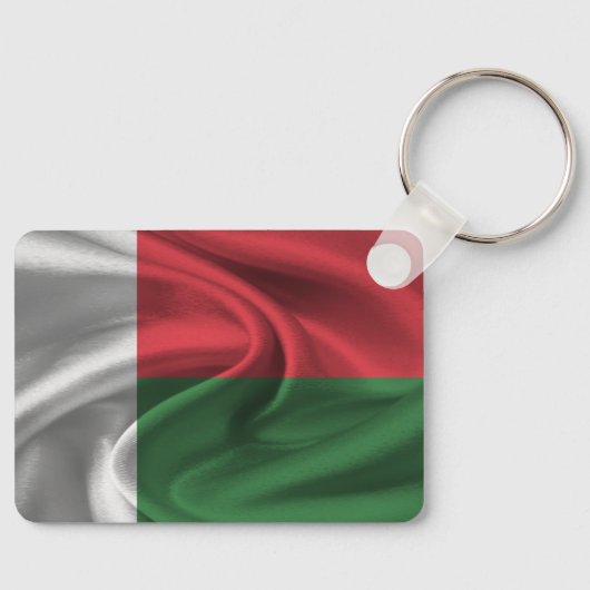 Porte-clés Porte - clé du drapeau de Madagascar (Recto)