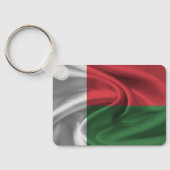 Porte-clés Porte - clé du drapeau de Madagascar (Verso)