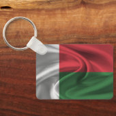 Porte-clés Porte - clé du drapeau de Madagascar (Verso)