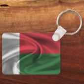 Porte-clés Porte - clé du drapeau de Madagascar (Recto)