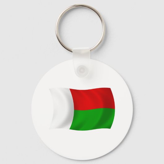 Porte-clés Porte - clé du drapeau de Madagascar (Recto)