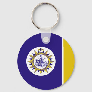 Porte-clés Porte - clé du drapeau de Nashville (Tennessee)
