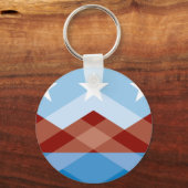 Porte-clés Porte - clé du drapeau de Peoria (Arizona) (Recto)