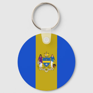 Porte-clés Porte - clé du drapeau de Philadelphie (Pennsylvan