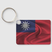 Porte-clés Porte - clé du drapeau de Taïwan (Verso)