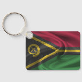 Porte-clés Porte - clé du drapeau de Vanuatu (Verso)